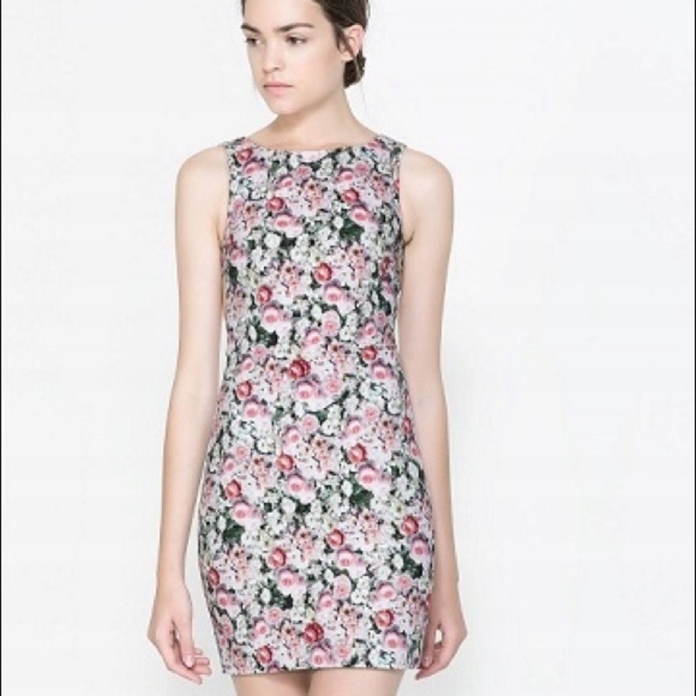 NWOT Zara open back dress purchased in Italy!